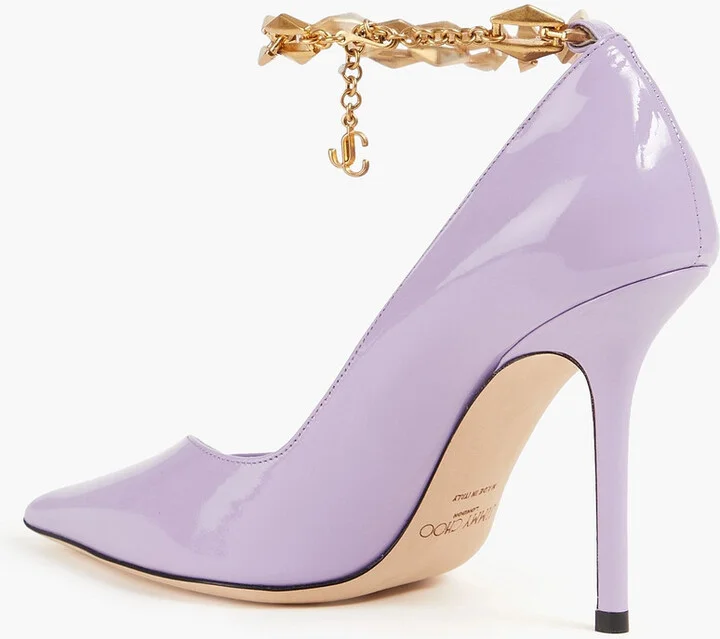 Diamond Talura 100 patent-leather pumps - Image 3