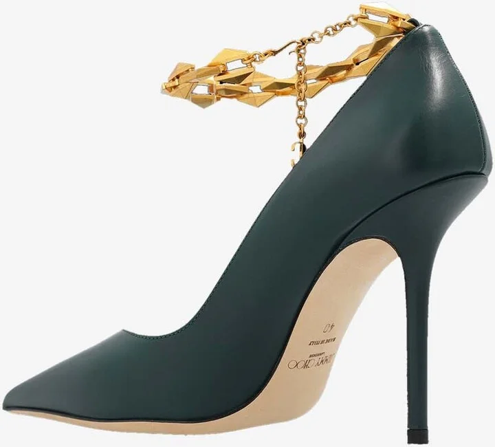 Diamond Talura 100 Pumps in Calf Leather - Image 2
