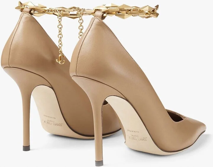 Diamond Talura 100 Pumps in Calf Leather - Image 2