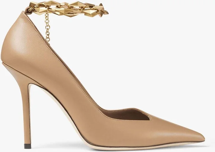 Diamond Talura 100 Pumps in Calf Leather