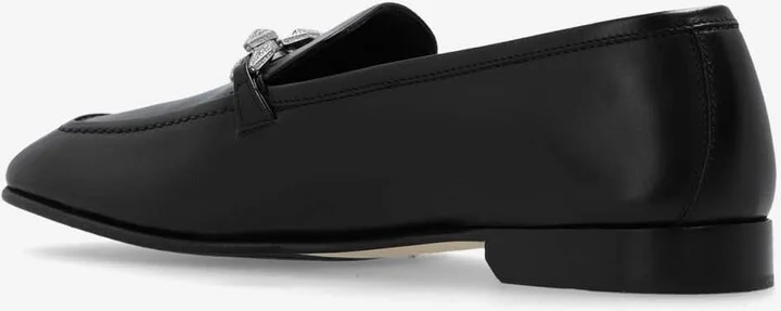 Diamond Tilda Crystal-Chain Loafers - Image 2
