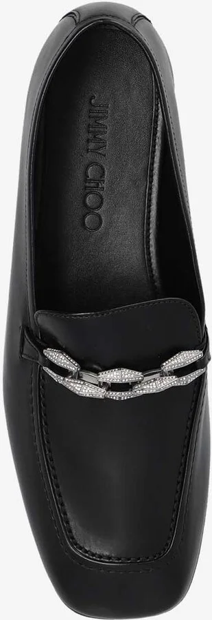 Diamond Tilda Crystal-Chain Loafers - Image 3