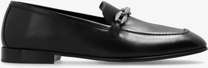 Diamond Tilda Crystal-Chain Loafers