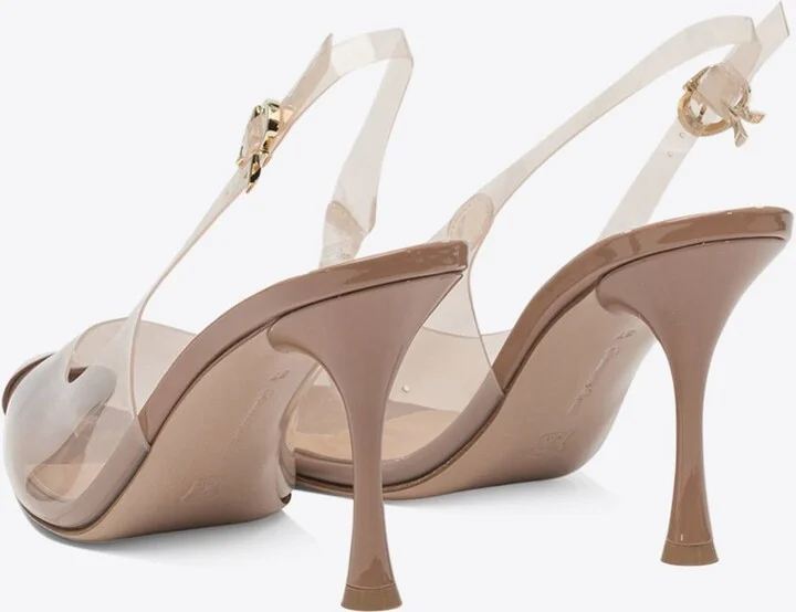 Diana 85 PVC Slingback Pumps - Image 3
