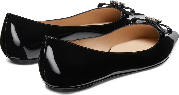Diana Bow Pointed Toe Flat - Image 2