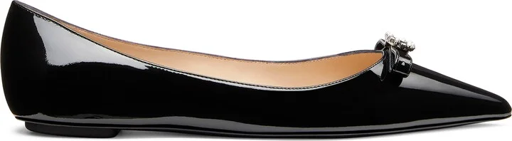 Diana Bow Pointed Toe Flat - Image 3