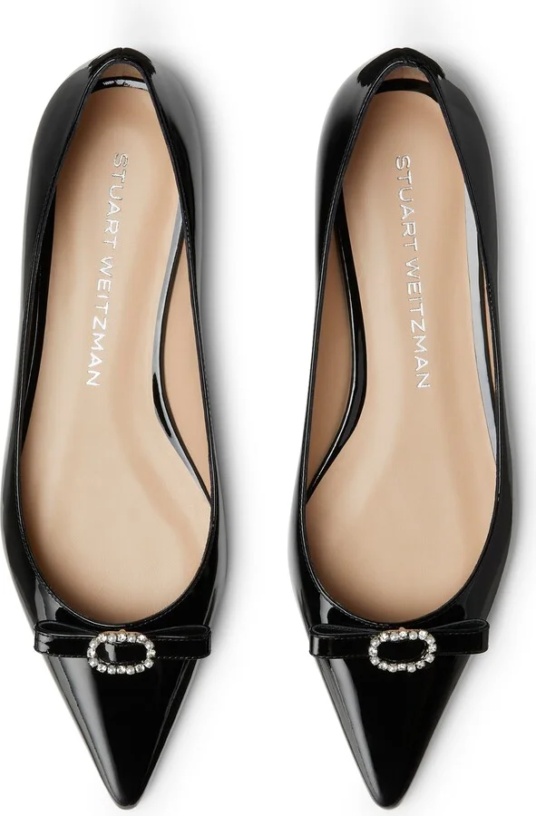 Diana Bow Pointed Toe Flat - Image 4