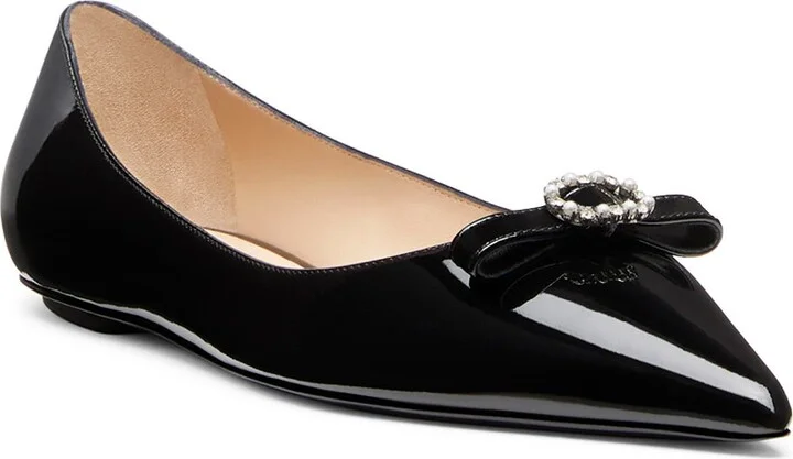Diana Bow Pointed Toe Flat