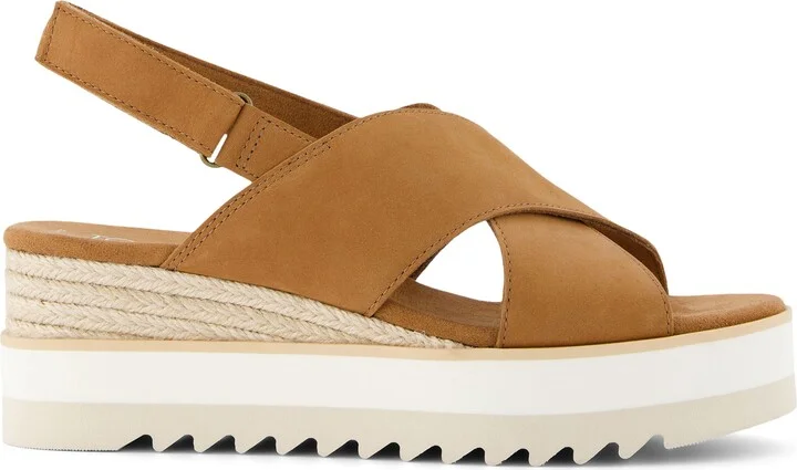 Diana Crossover Platform Wedge Sandal - Image 3