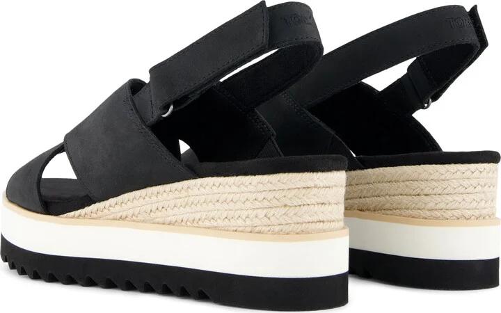 Diana Crossover Platform Wedge Sandal - Image 8