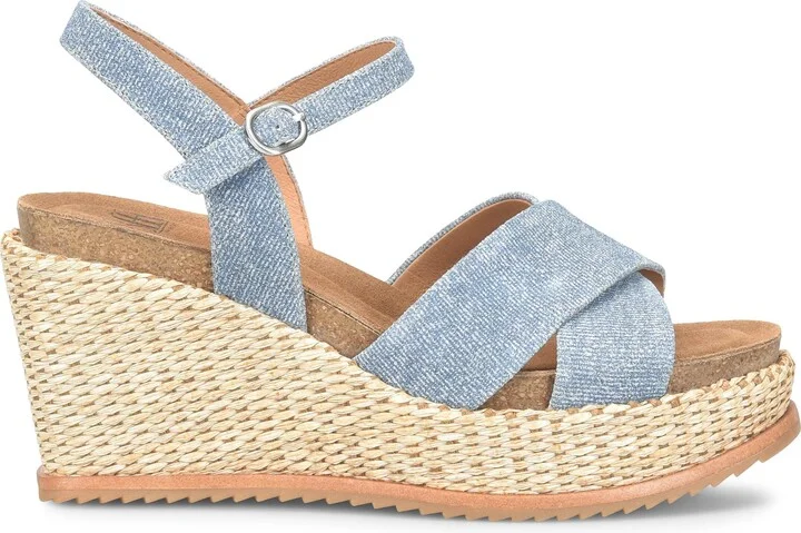 Diana Espadrille Platform Wedge Sandal - Image 9