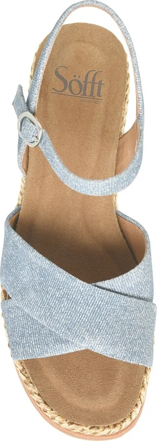 Diana Espadrille Platform Wedge Sandal - Image 11