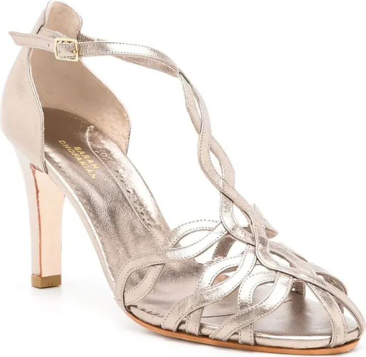 Diana metallic-effect sandals - Image 2