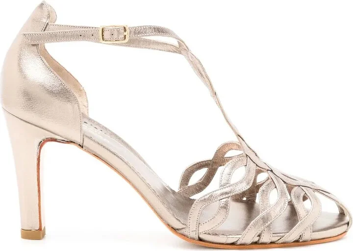 Diana metallic-effect sandals