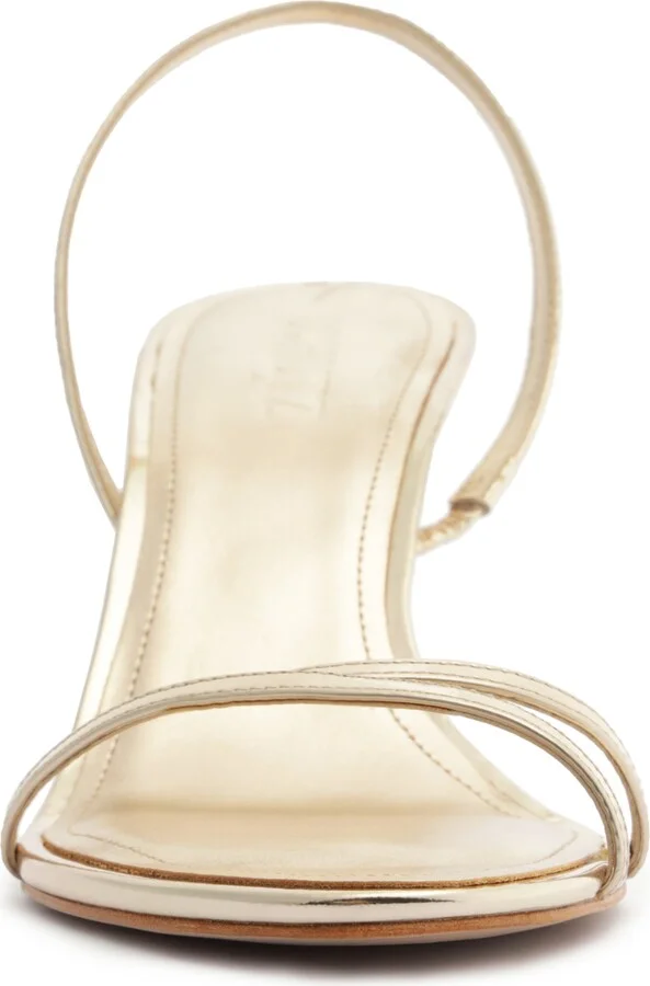 Diana Metallic Slingback Sandal - Image 4