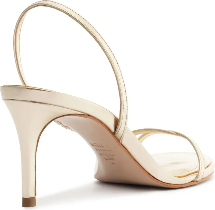 Diana Metallic Slingback Sandal - Image 9