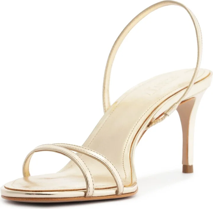 Diana Metallic Slingback Sandal - Image 10