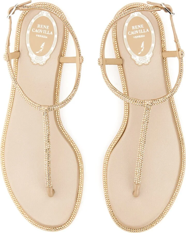 Diana Sandal With Crystals - Image 3