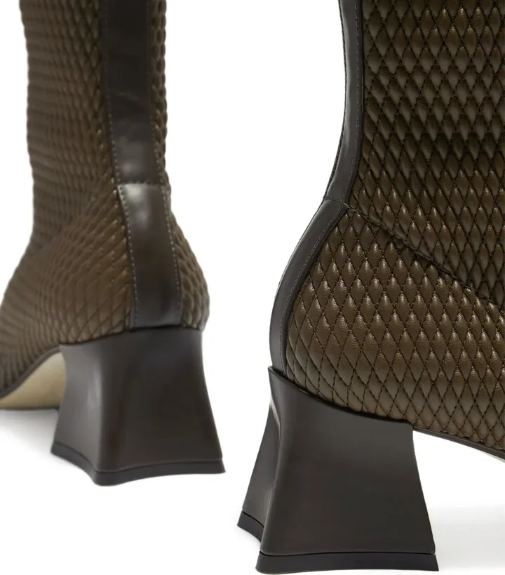 Diana square-toe boots - Image 3