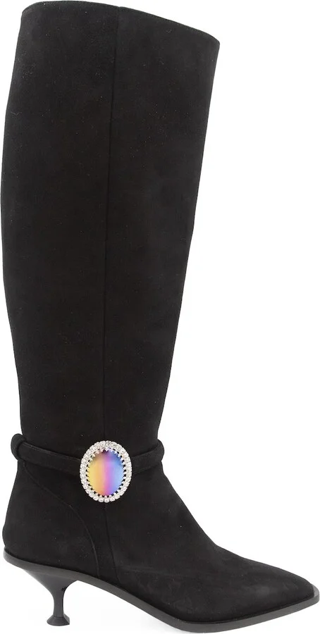 Diana Tall Boot Black Cashmere