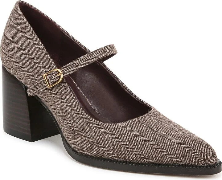 Diane Mary Jane Pointed Toe Pump