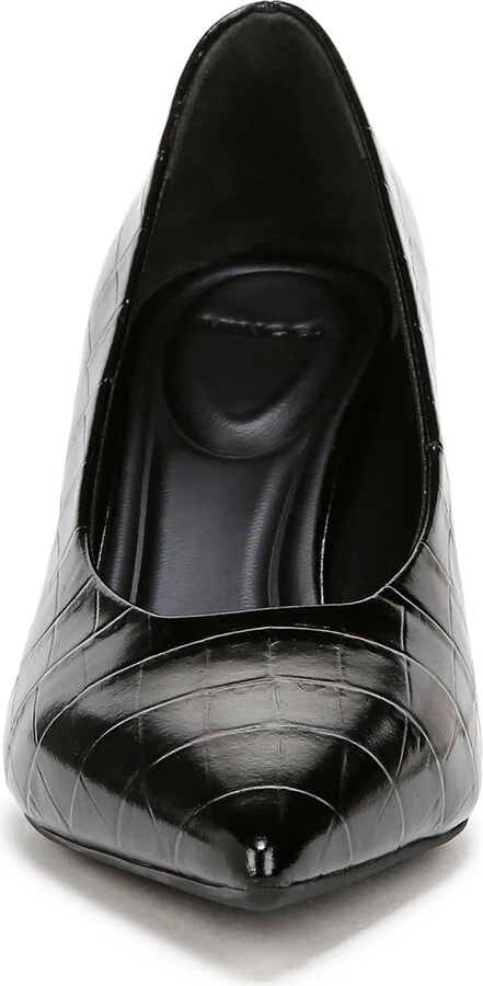 Dianen Croc Embossed Pointed Toe Pump - Image 4