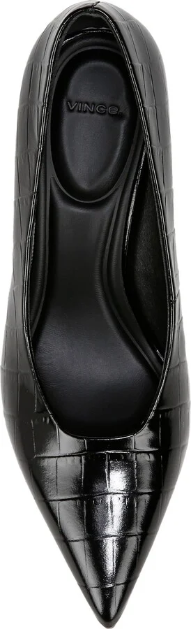 Dianen Croc Embossed Pointed Toe Pump - Image 5