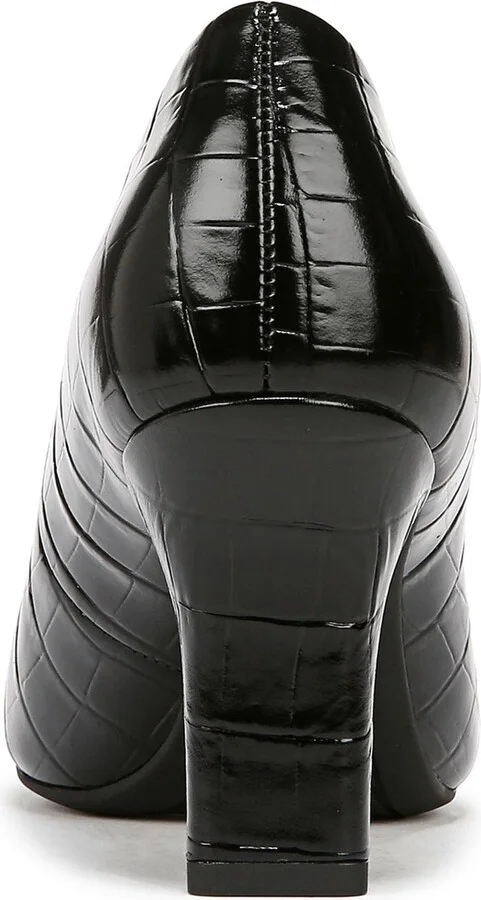 Dianen Croc Embossed Pointed Toe Pump - Image 7