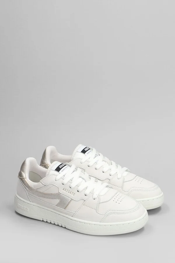 Dice-a Sneakers In White Leather - Image 2