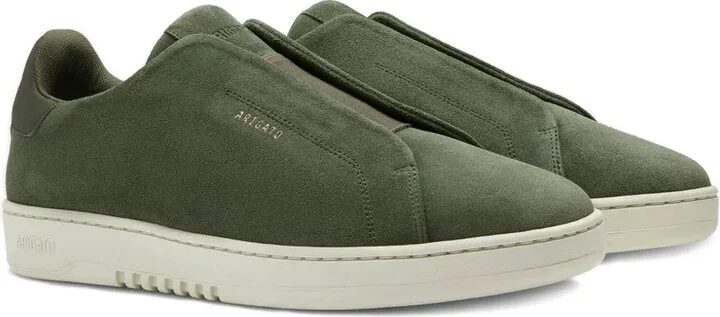 Dice Laceless elastic-panel suede-textured sneakers - Image 2
