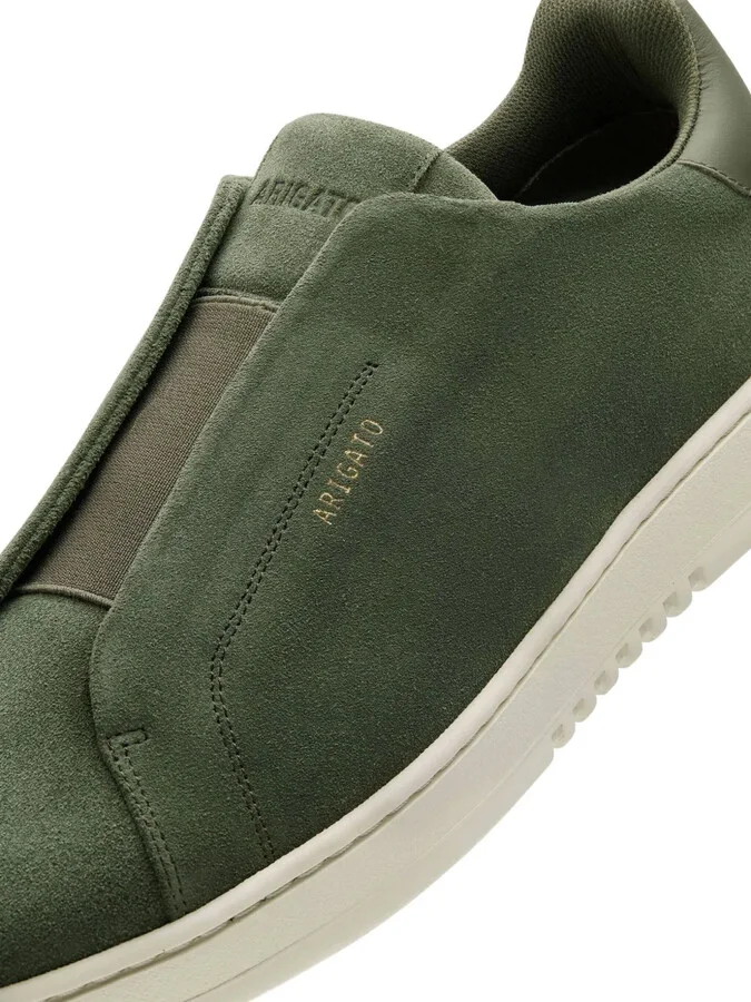 Dice Laceless elastic-panel suede-textured sneakers - Image 4