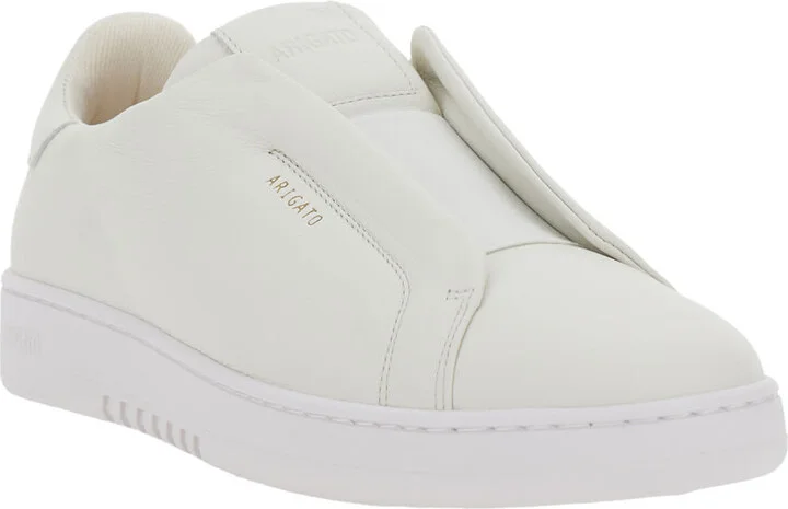 'dice Laceless' White Low Top Sneakers With Logo Lettering On Side And Heel In Leather Man - Image 2