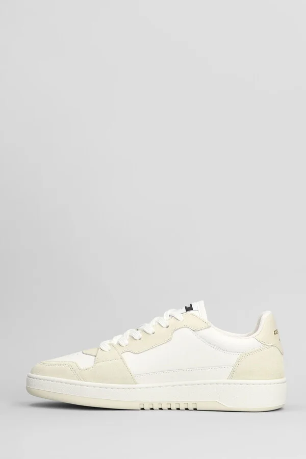 Dice Lo Bee Bird Sneakers In White Leather - Image 3