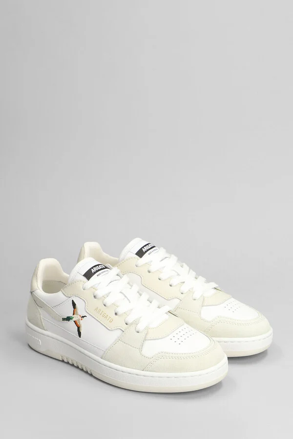 Dice Lo Bee Bird Sneakers In White Leather - Image 2