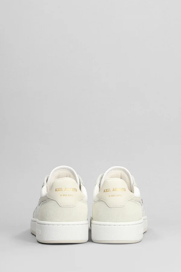 Dice Lo Bee Bird Sneakers In White Leather - Image 4