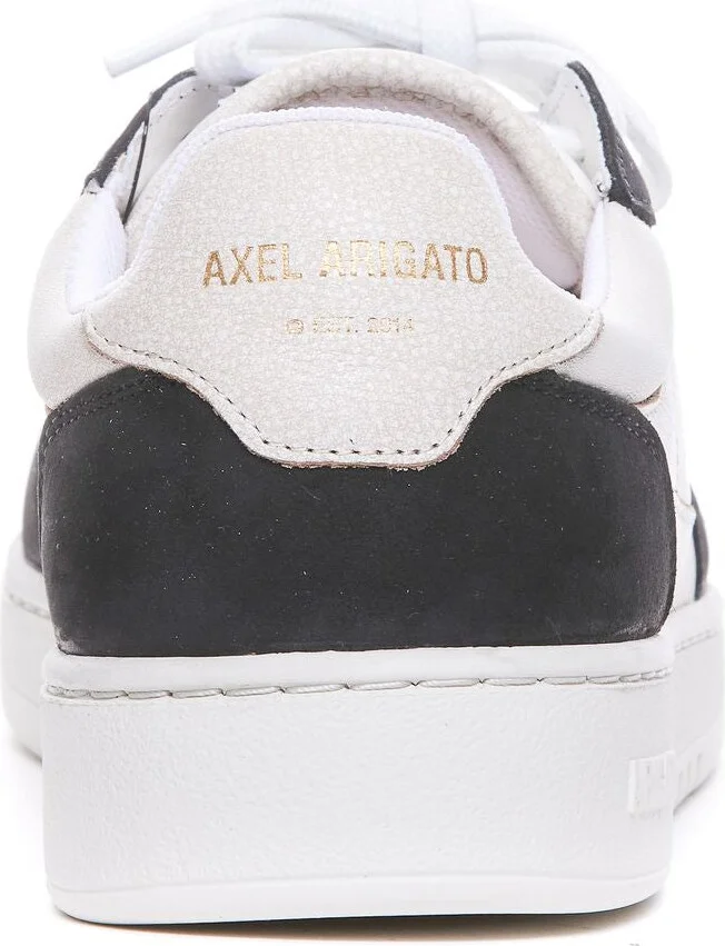 'Dice Lo' Black And Beige Two-Tone Sneakers In Calf Leather Man - Image 4