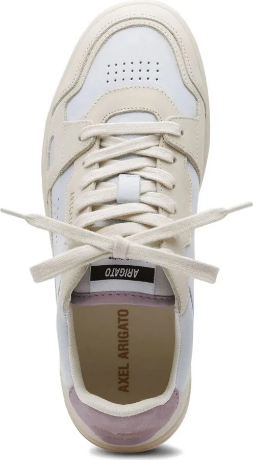 Dice Lo perforated-panel leather trainers - Image 3