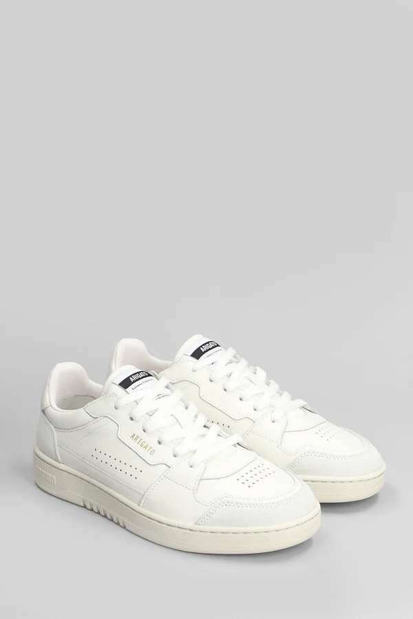 Dice Lo Sneakers In White Leather - Image 2