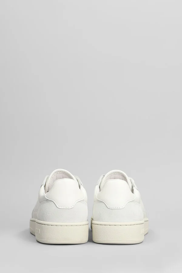 Dice Lo Sneakers In White Leather - Image 4