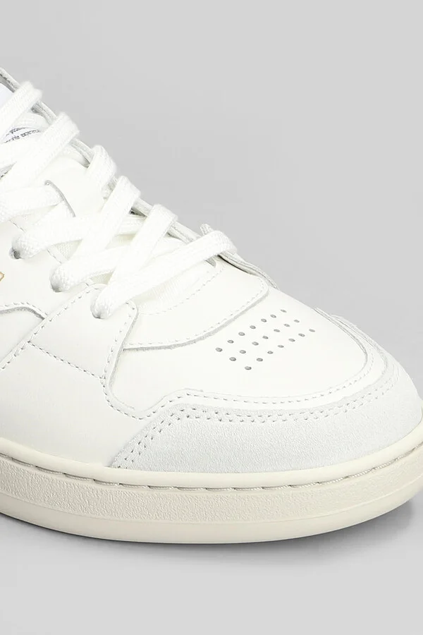 Dice Lo Sneakers In White Leather - Image 5