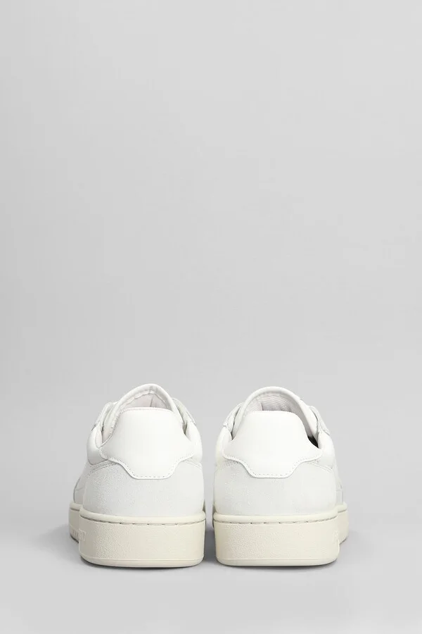 Dice Lo Sneakers In White Leather - Image 4