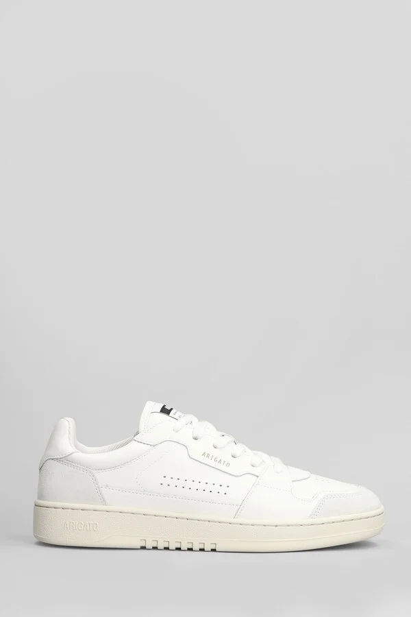Dice Lo Sneakers In White Leather