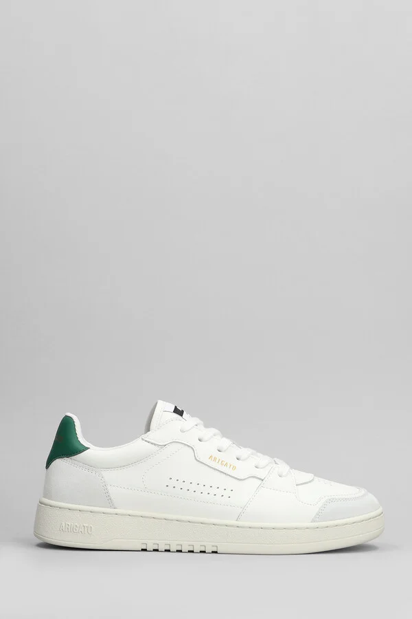 Dice Lo Sneakers In White Leather