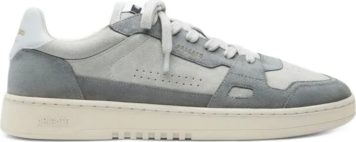 Dice Lo suede-leather panelled sneakers