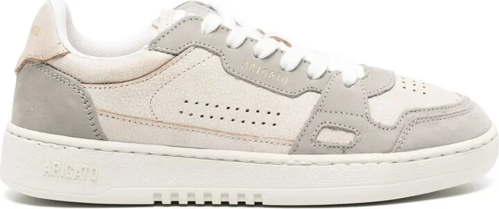 Dice Lo suede panelled sneakers
