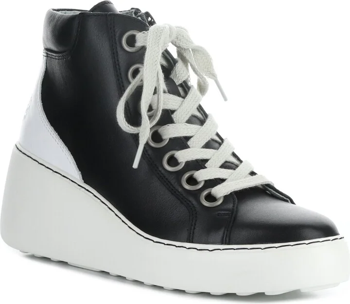 Dice Wedge Bootie