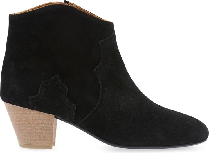 Dicker suede Western boots