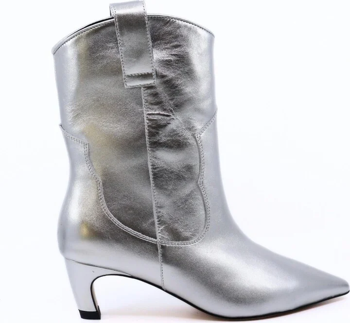 Dicte Boots In Silver Metallic
