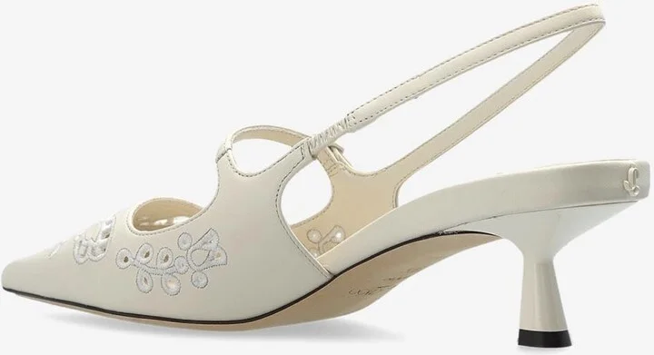 Didi 45 Embroidered Slingback Pumps - Image 2