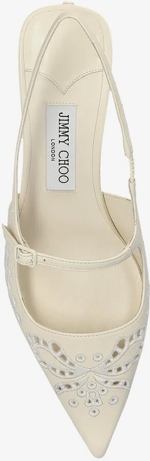 Didi 45 Embroidered Slingback Pumps - Image 3